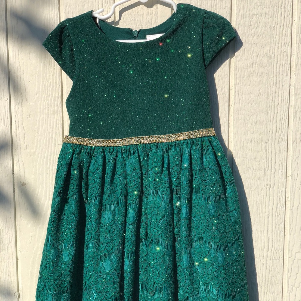 Emerald green glitter dress 🎉sale today only🎉